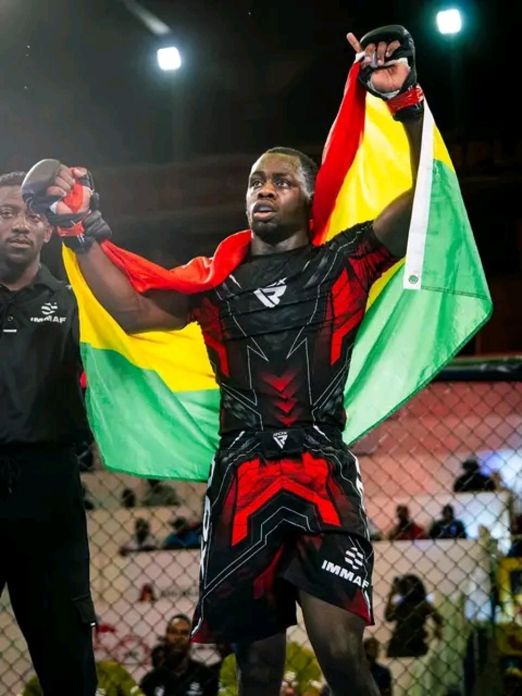Daniel Wadieh wins gold for Ghana at 2026 All African MMA Championship in Angola
