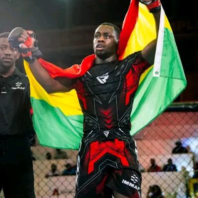 Daniel Wadieh wins gold for Ghana at 2026 All African MMA Championship in Angola
