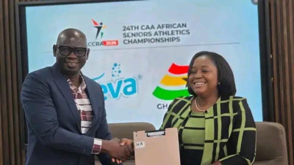 Ghana Athletics signs official MOU with Peeva Beverages ahead of African Championships Accra 2026