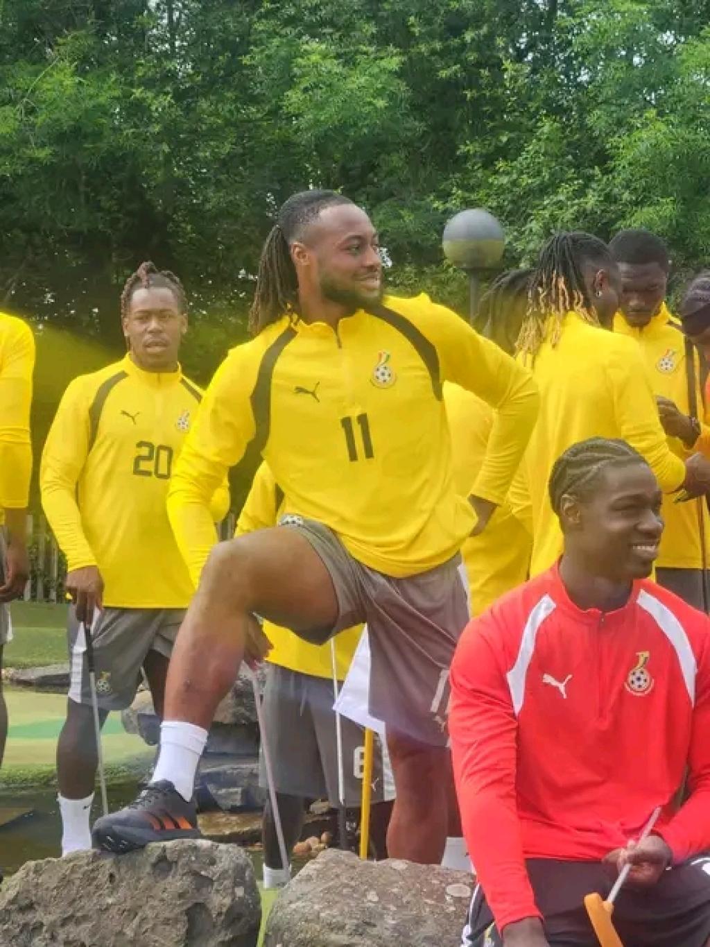 Manchester City forward Antoine Semenyo joins Black Stars camp in Wales in preparation for the World Cup