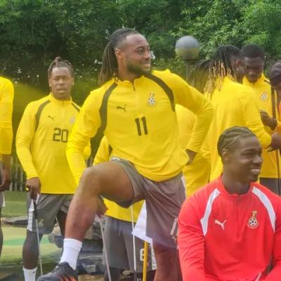 Manchester City forward Antoine Semenyo joins Black Stars camp in Wales in preparation for the World Cup