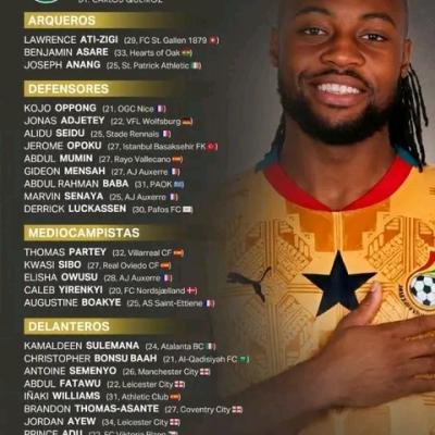 Ghana coach Carlos Queiroz names 26-man Black Stars World Cup squad