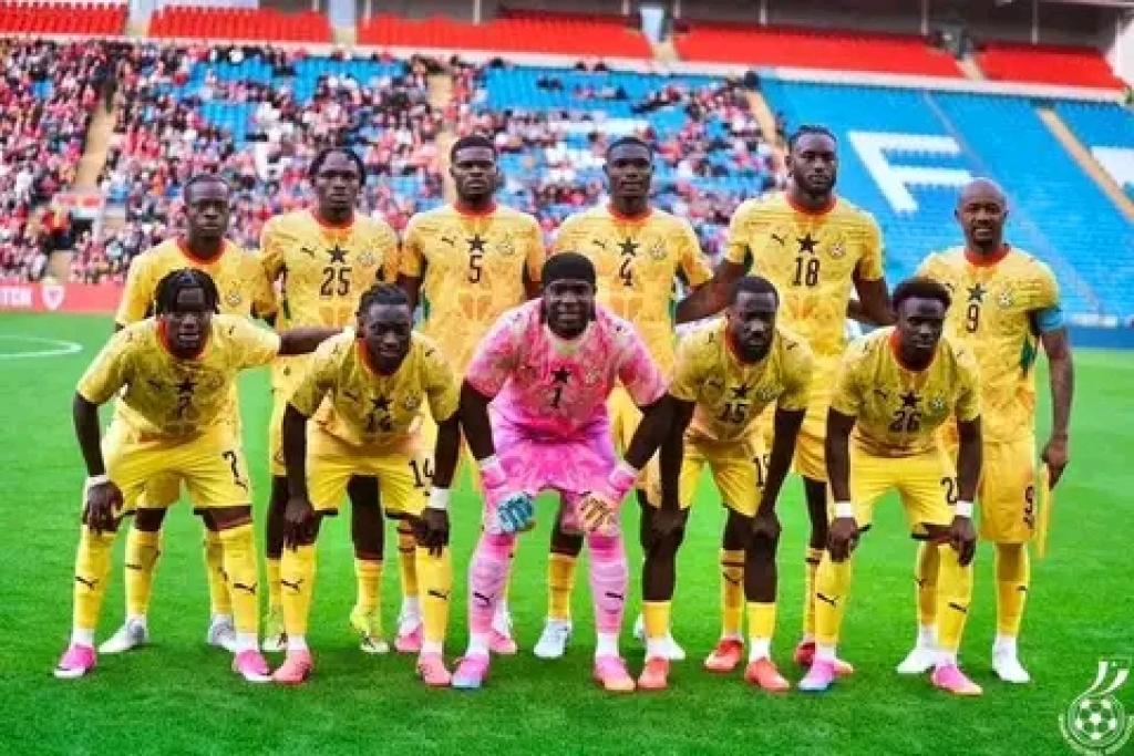 Here's Ghana's reps at the World Cup with their shirt numbers, caps and clubs