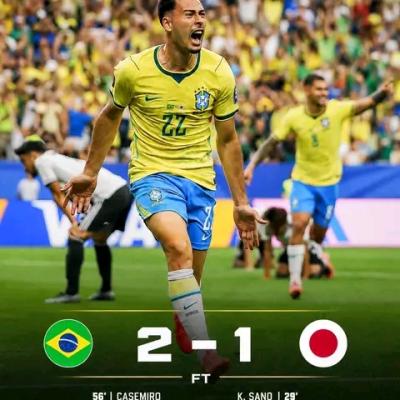 Brazil digs deep to beat Japan 2-1 to reach last 16 of 2026 FIFA World Cup