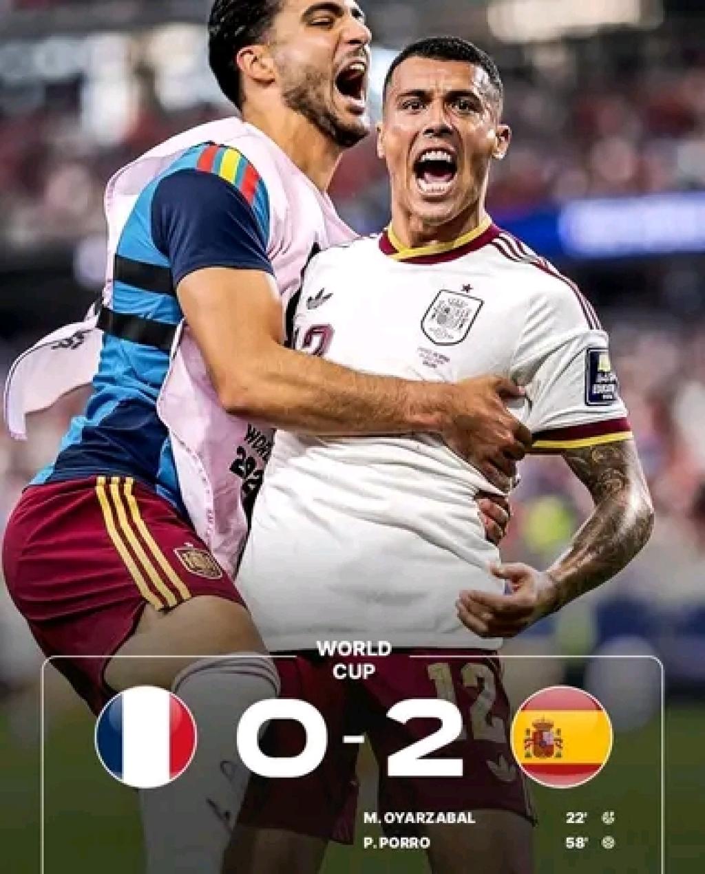A masterclass performance by Spain, sees them advance to the final of the FIFA World Cup as they blow away France