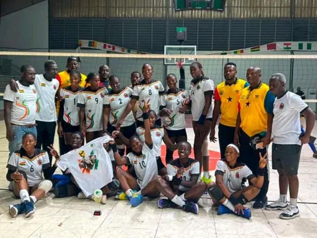 Ghana women qualifies for 2026 African Nations Volleyball Championship