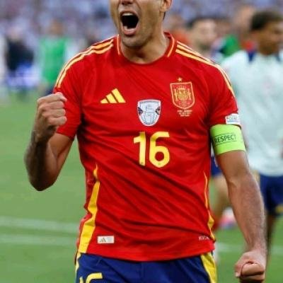 Spain's Rodri, has now completed football's ultimate trophy cabinet