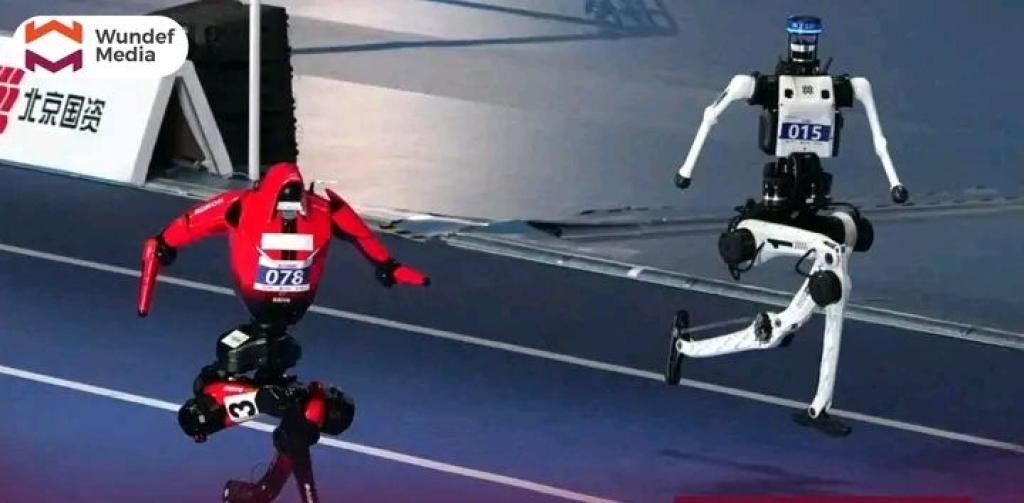 Humanoid robots beat Usain Bolt's 100m record in China