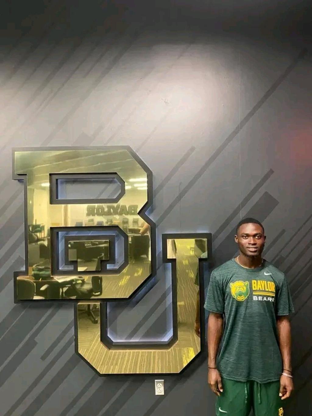 Ghana's athletics sensation Joseph Andoh Kwofie joins Baylor University in the USA