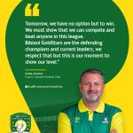 This is our moment to show our level against Gold Stars - Aduana FC coach Cioba Aristica