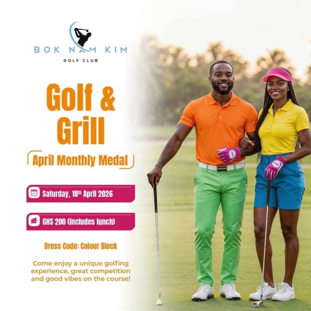 Bok Nam Kim Golf Club to hold April Monthly medal on Saturday