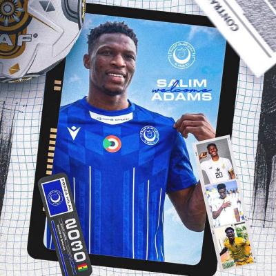 Football: Salim Adams joins Sudanese giants Al Hilal from Ghana champions Medeama SC on a four-year deal