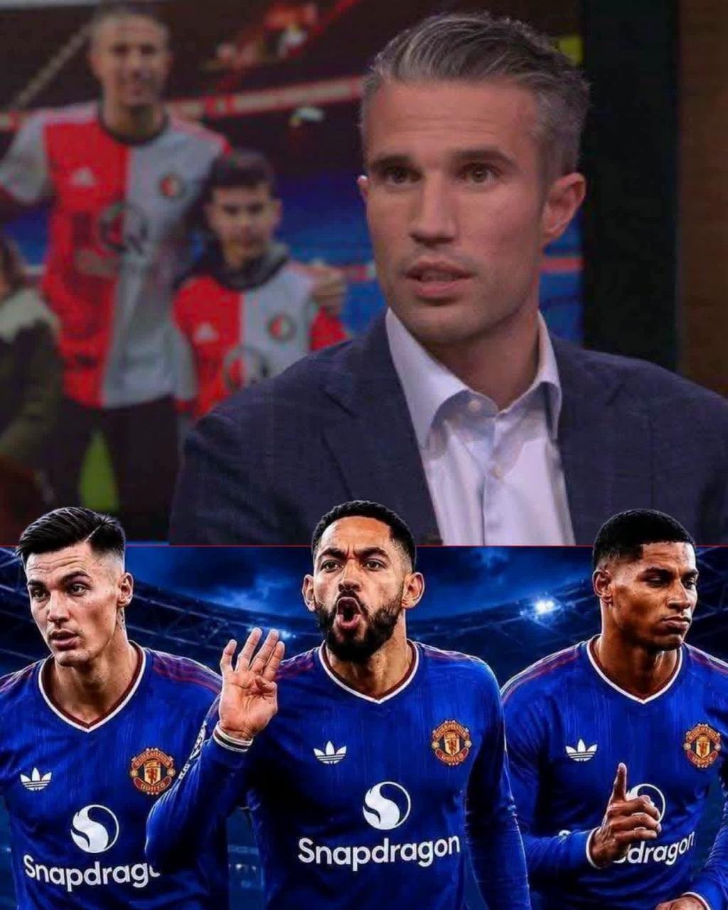 Ex-Dutch international Robin Van Persie praises Manchester United attacking options