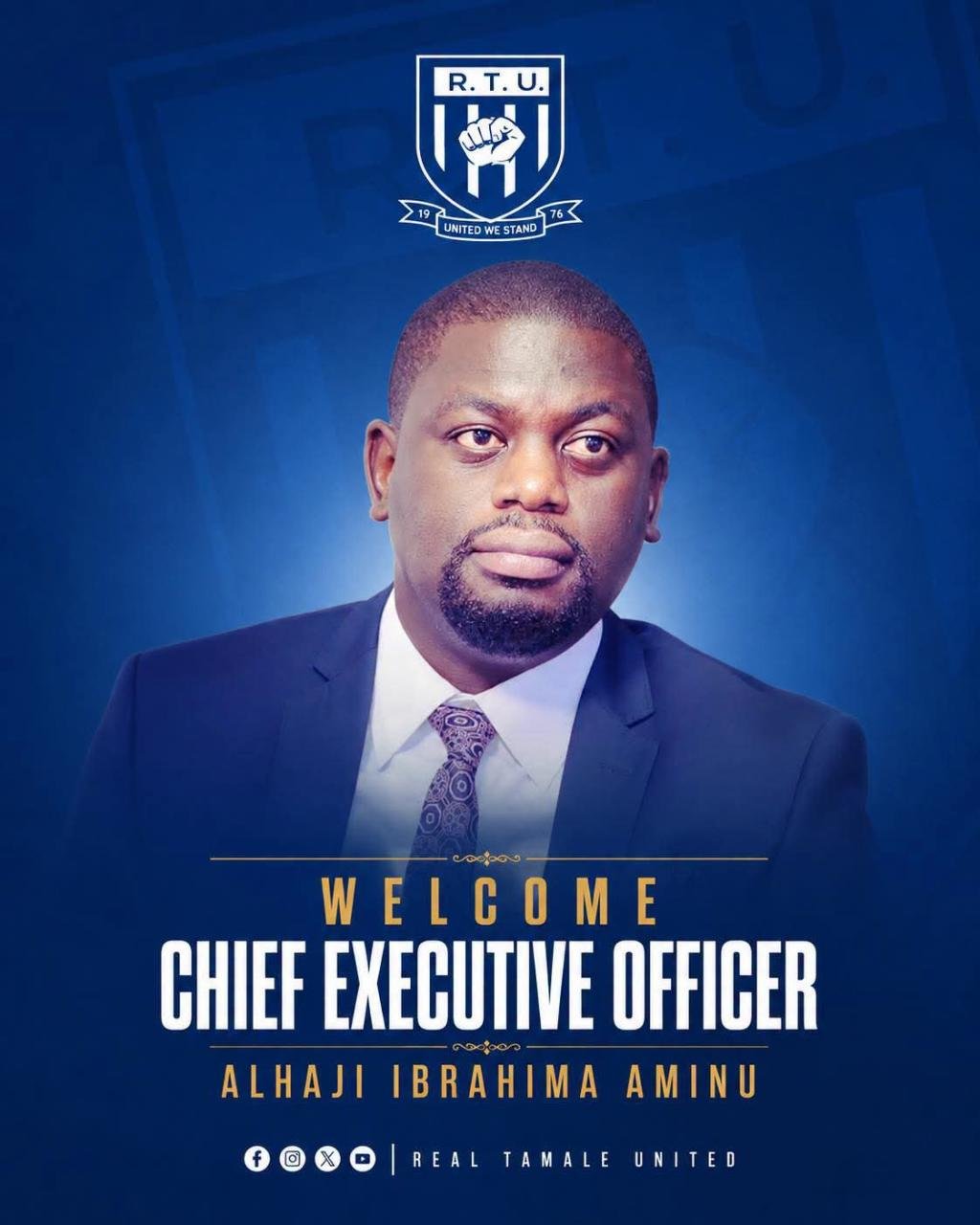 Real Tamale United appoints Alhaji Ibrahima Aminu as new CEO