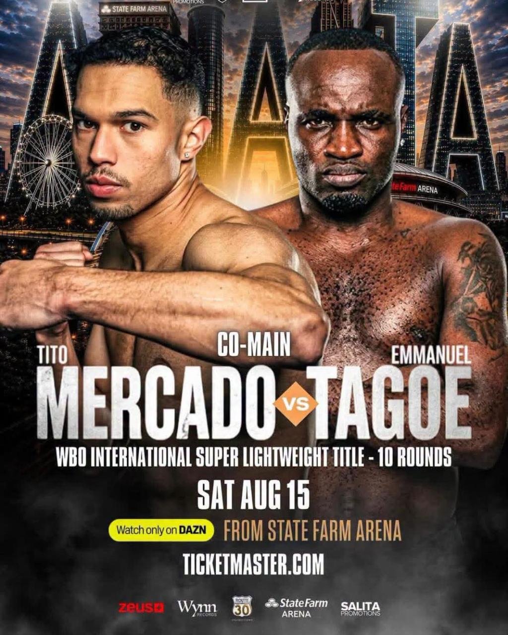 Boxing: Emmanuel Tagoe challenges for WBO International Super Lightweight title Saturday in America