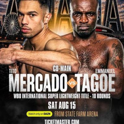 Boxing: Emmanuel Tagoe challenges for WBO International Super Lightweight title Saturday in America