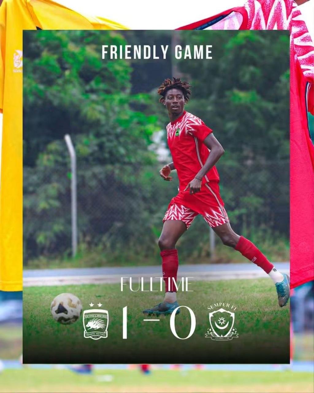 Asante Kotoko wrap-up pre-season tour of Accra with 1-0 win over Semper Fi