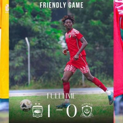 Asante Kotoko wrap-up pre-season tour of Accra with 1-0 win over Semper Fi
