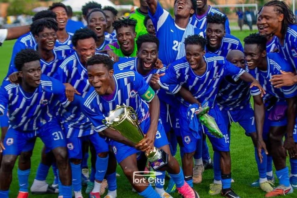 Port City FC wins inaugural Accra City Invitational football tournament after beating hosts Accra Hearts of Oak in the final