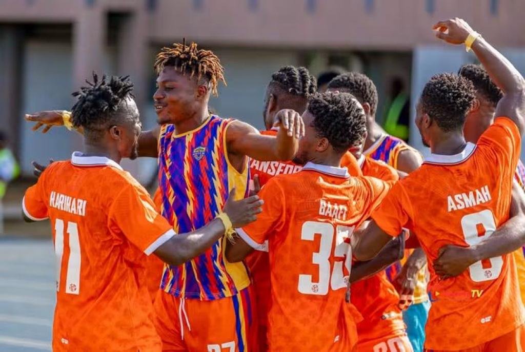 Accra Hearts of Oak tops GPL table with 7 points after three matches