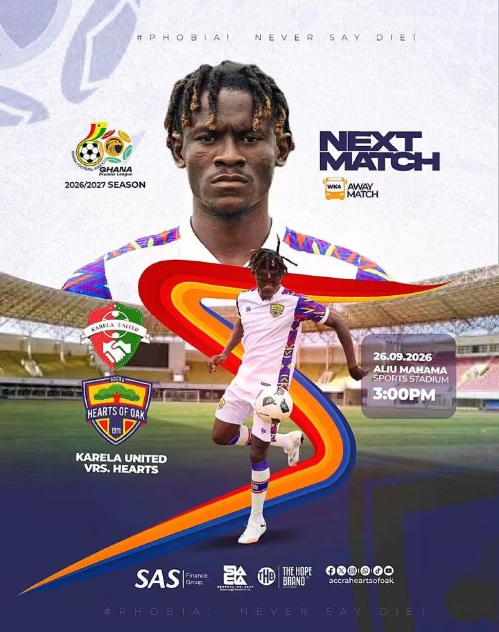 Accra Hearts of Oak take unbeaten GPL run to Tamale as Karela United lie in wait