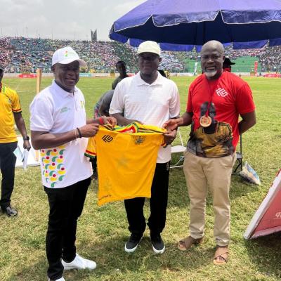 Kaysports donates Ghana Sports Jersey to the Winners at Ashanti Regional Super Zonals Athletics Competition
