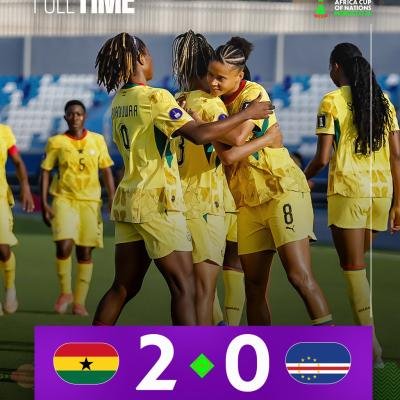 Ghana starts 2026 WAFCON tournament with comfortable 2-0 win over debutants Cape Verde
