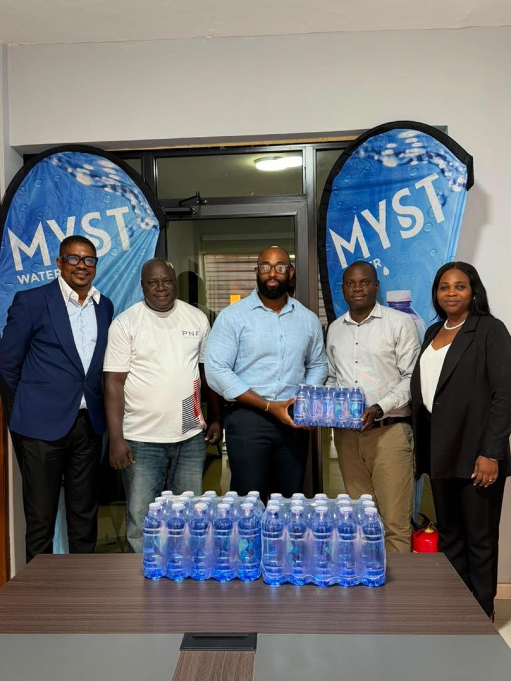 MYST Water partners Accra Inter-City Marathon