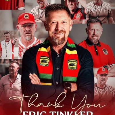 Asante Kotoko part ways with coach Eric Tinkler at the request of the South African