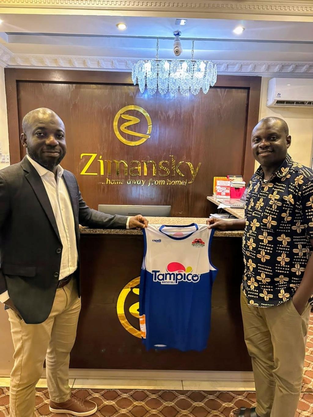 Zimansky Hotel commits to 2026 Tampico Accra Inter-City Marathon