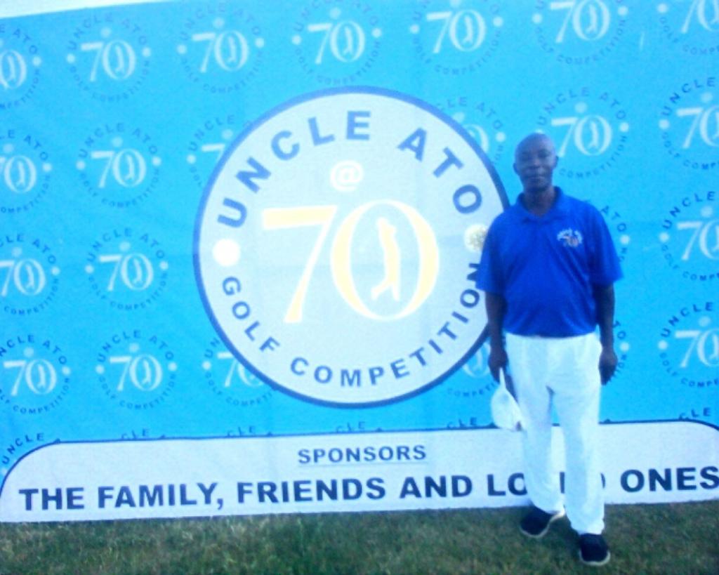 Hundreds Celebrate Uncle Ato At Celebrity Golf Club As He Turns 70